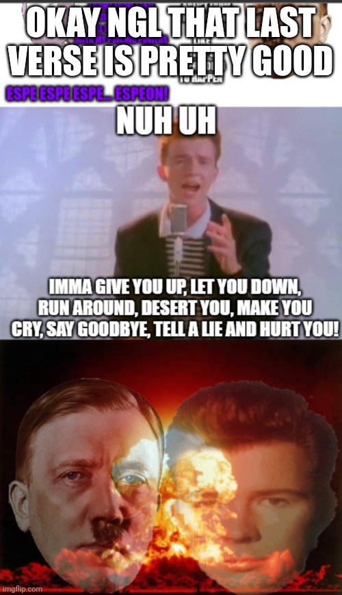 https://imgflip.com/i/7vqu38 | OKAY NGL THAT LAST VERSE IS PRETTY GOOD | image tagged in wheatley,wait,you are reading the tags,what,why are you reading the tags | made w/ Imgflip meme maker