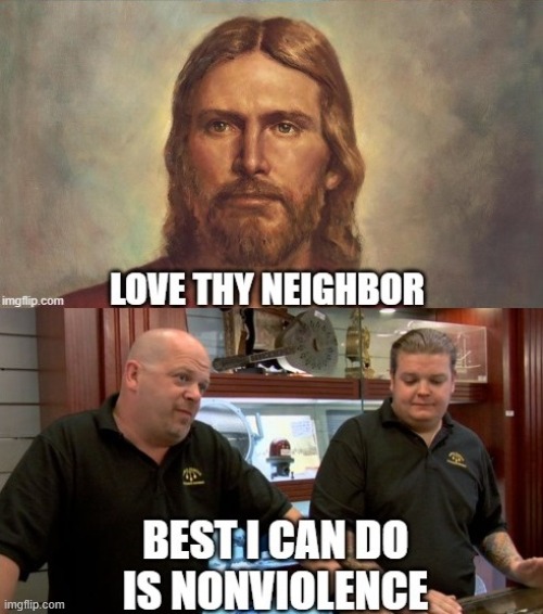 Love Thy Neighbor | image tagged in memes,funny | made w/ Imgflip meme maker