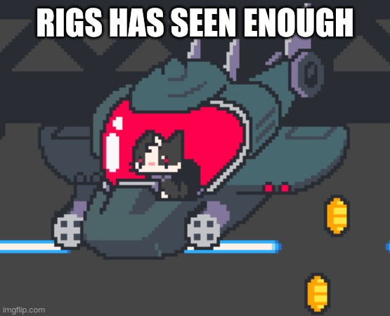 RIGS HAS SEEN ENOUGH | made w/ Imgflip meme maker