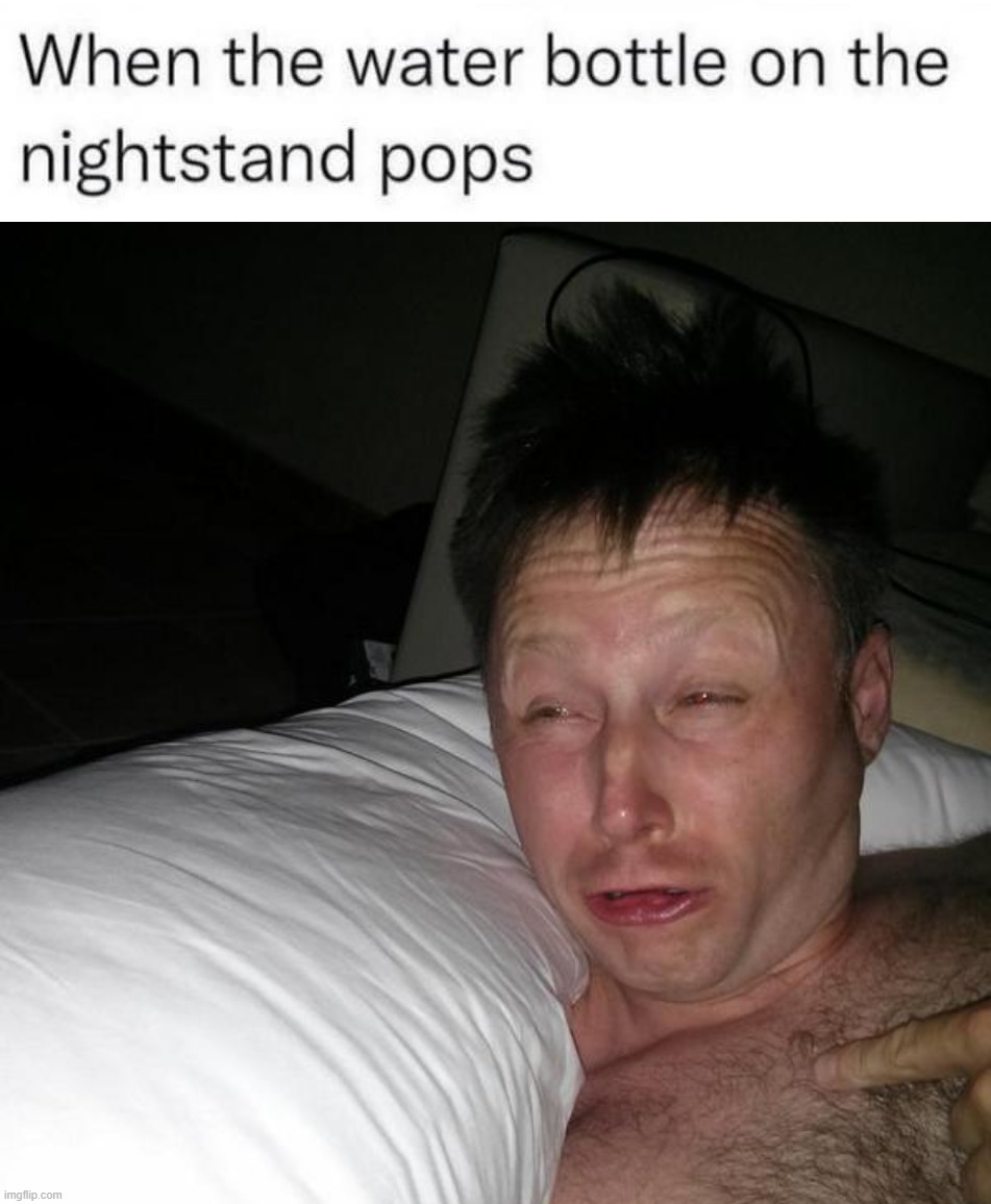 image tagged in limmy waking up | made w/ Imgflip meme maker
