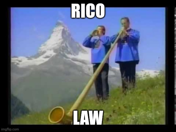 Ricola | RICO; LAW | image tagged in ricola | made w/ Imgflip meme maker