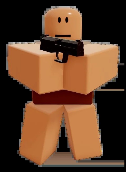 Carl With Gun Blank Meme Template