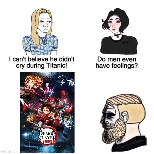 Rengoku-San! | image tagged in men dont cry | made w/ Imgflip meme maker