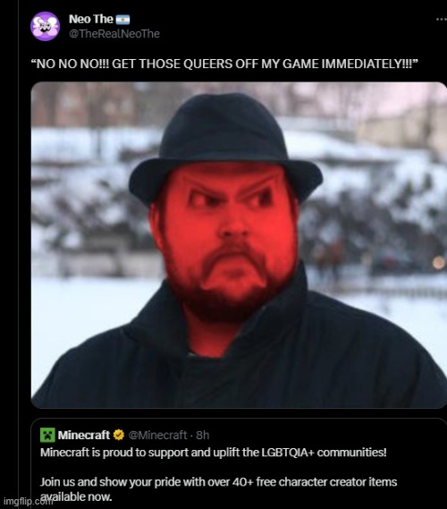 get those queers off my game immediately | made w/ Imgflip meme maker