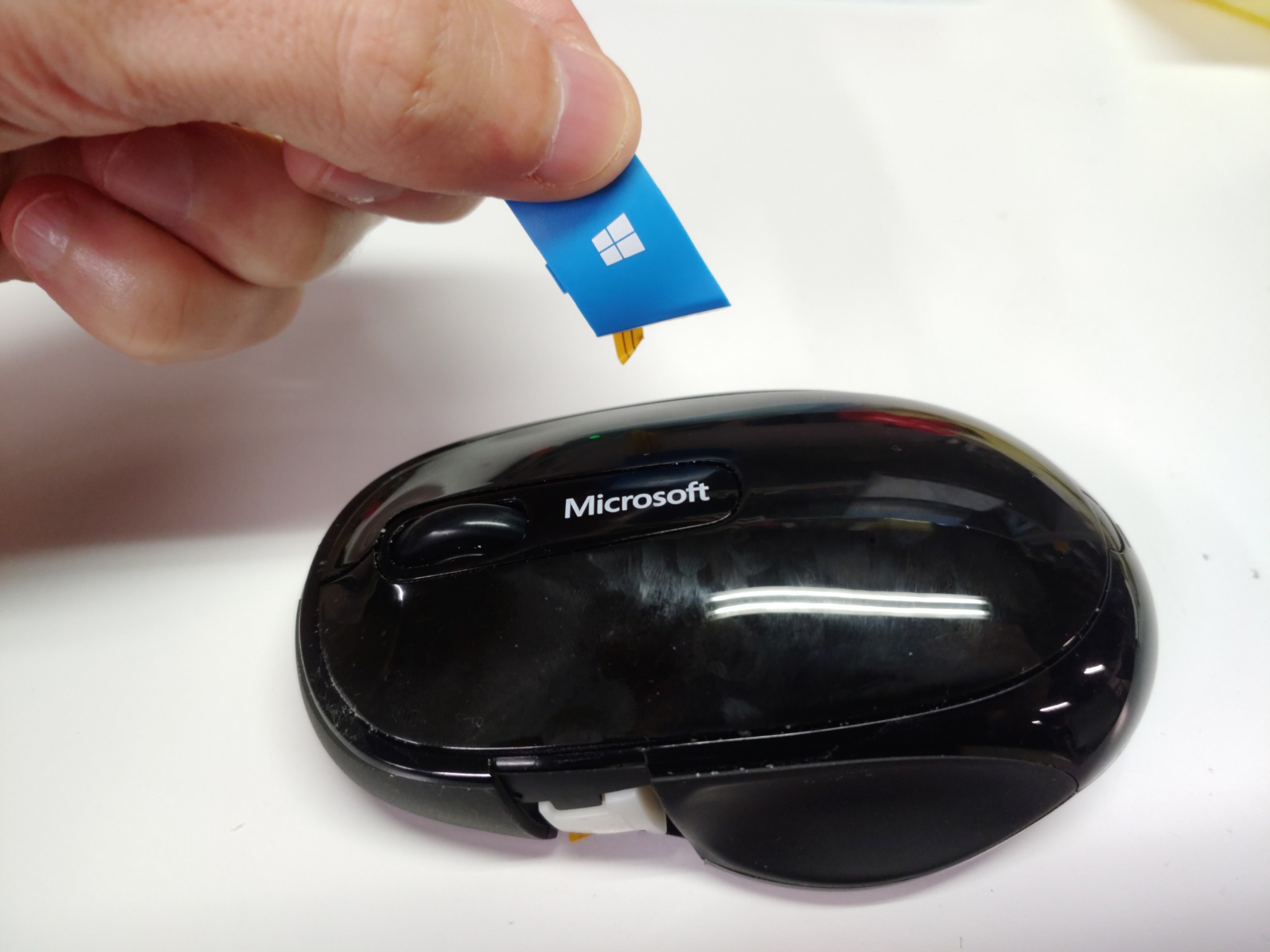 Microsoft Sculpt Comfort Mouse easy solution to back swipe Blank Meme Template