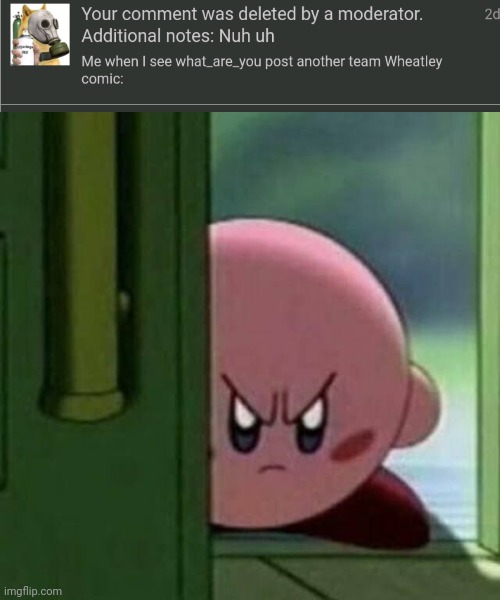 WHAT_ARE_YOOOOU | image tagged in angry kirby | made w/ Imgflip meme maker