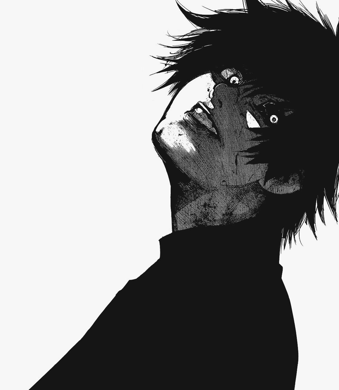 Mad Kaneki Blank Meme Template