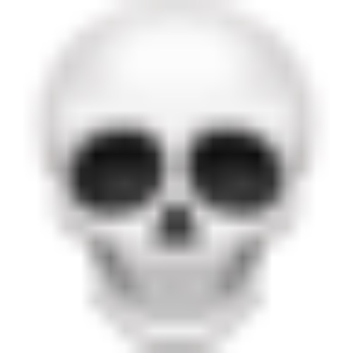 Skull emoji | image tagged in skull emoji | made w/ Imgflip meme maker