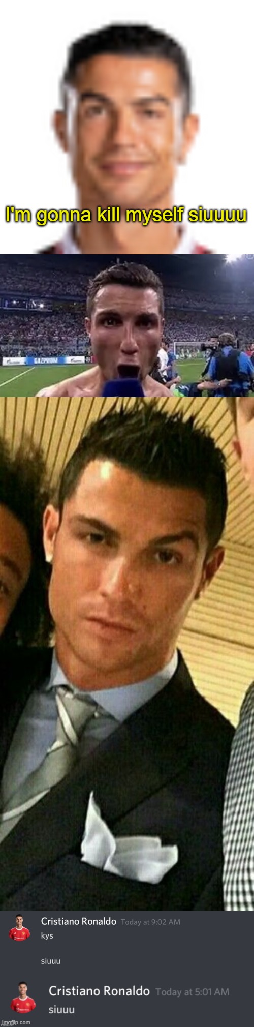 Cristiano Ronaldo SIUUU!!! on Make a GIF