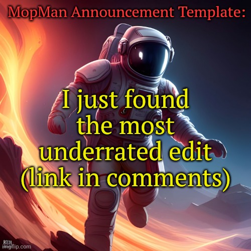 Fun Fact: Mark Zuckerberg > Elon Musk (in a fight) | MopMan Announcement Template:; I just found the most underrated edit (link in comments) | image tagged in mopman announcement template | made w/ Imgflip meme maker