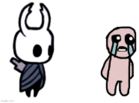 who let dat mf eye sack in hallownest (knight for scale, i did not draw the knight) | made w/ Imgflip meme maker