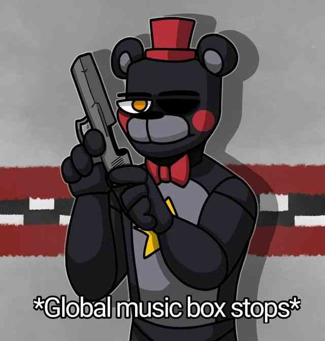 High Quality *Global music box stops* Blank Meme Template