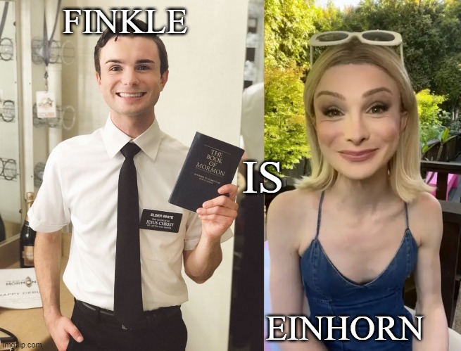 Rey Finkle | FINKLE; IS; EINHORN | image tagged in funny,joke,lgbt | made w/ Imgflip meme maker