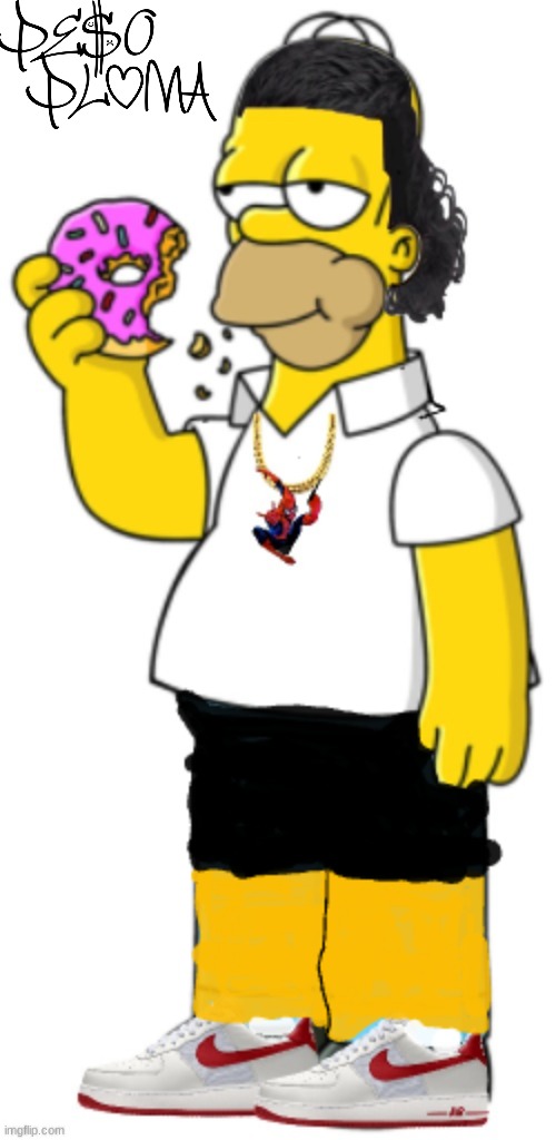 peso simpson | image tagged in homer simpson | made w/ Imgflip meme maker