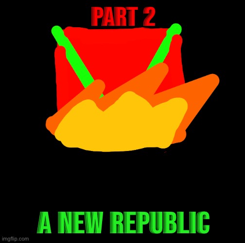 finally submitting this | PART 2; A NEW REPUBLIC | made w/ Imgflip meme maker