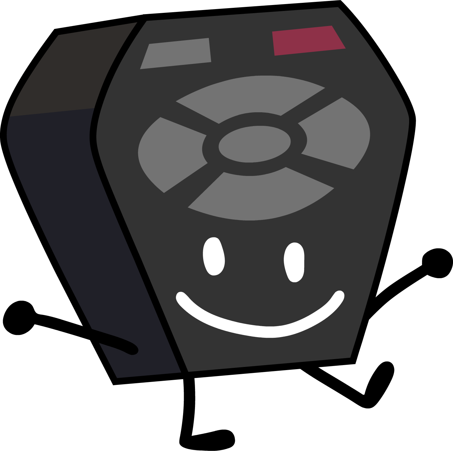 Remote from BFB and TPOT Blank Meme Template