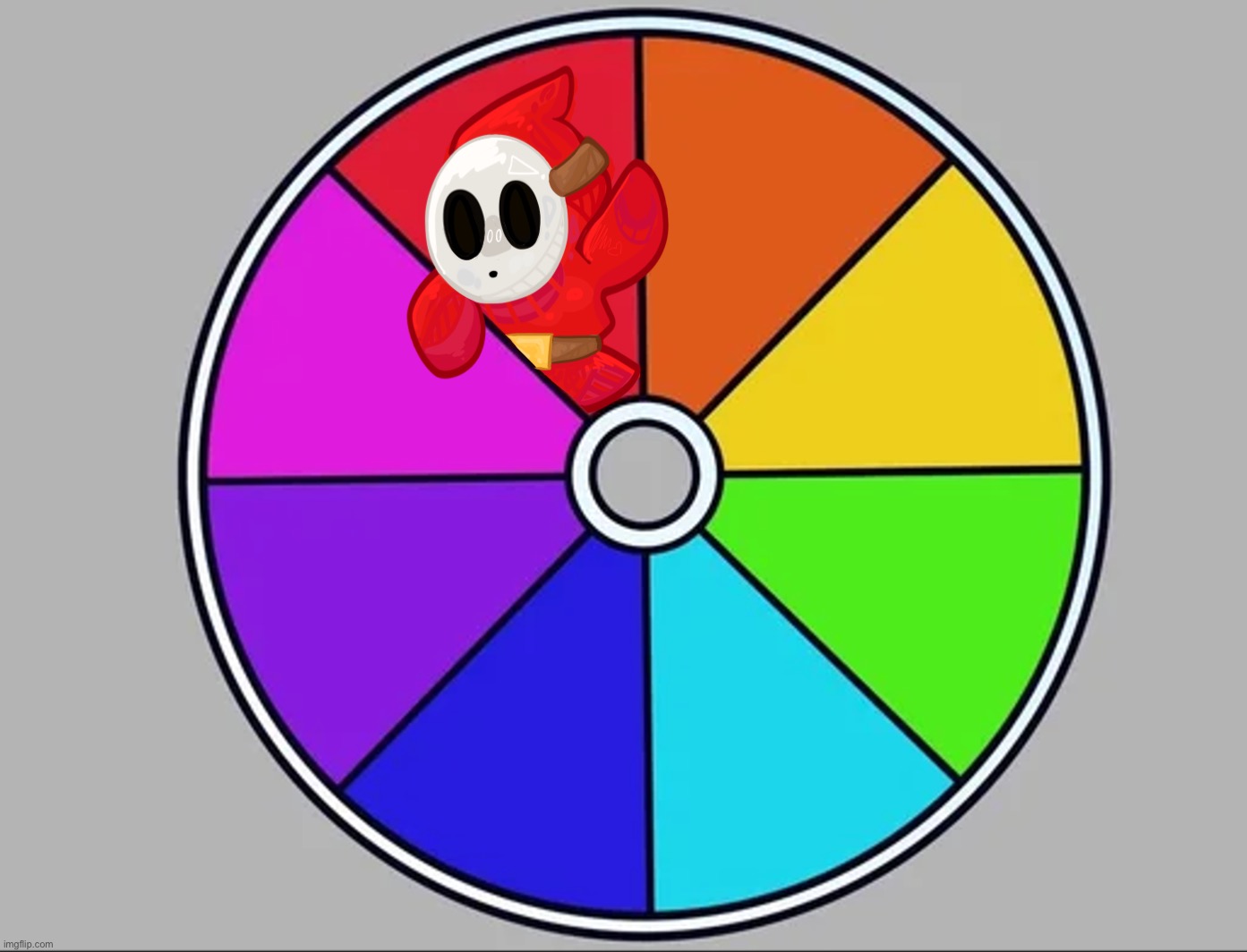 Color wheel challenge pt.1:red -Zoom in to fully see drawings-(Sorry I stole this from u Woom) | made w/ Imgflip meme maker
