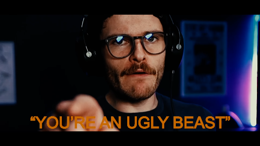 you're an ugly beast Blank Meme Template