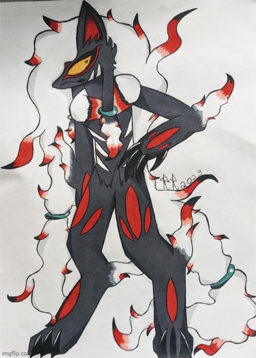 Shiny Giratina redrawn