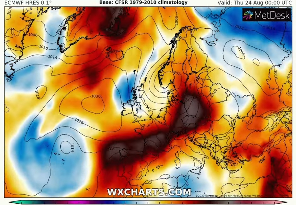 High Quality Heatwave Europe 23 Blank Meme Template
