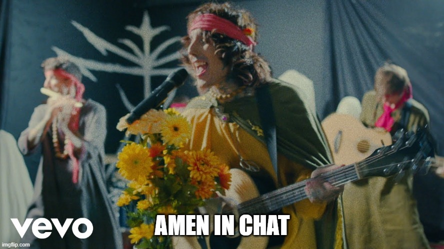 AMEN IN CHAT | image tagged in holy season | made w/ Imgflip meme maker