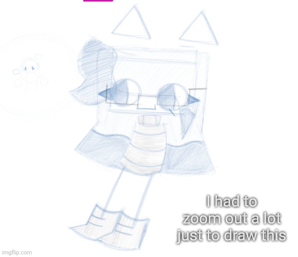 And yes, this is possible to do in Whiteboard Fox | I had to zoom out a lot just to draw this | image tagged in idk,stuff,s o u p,carck | made w/ Imgflip meme maker