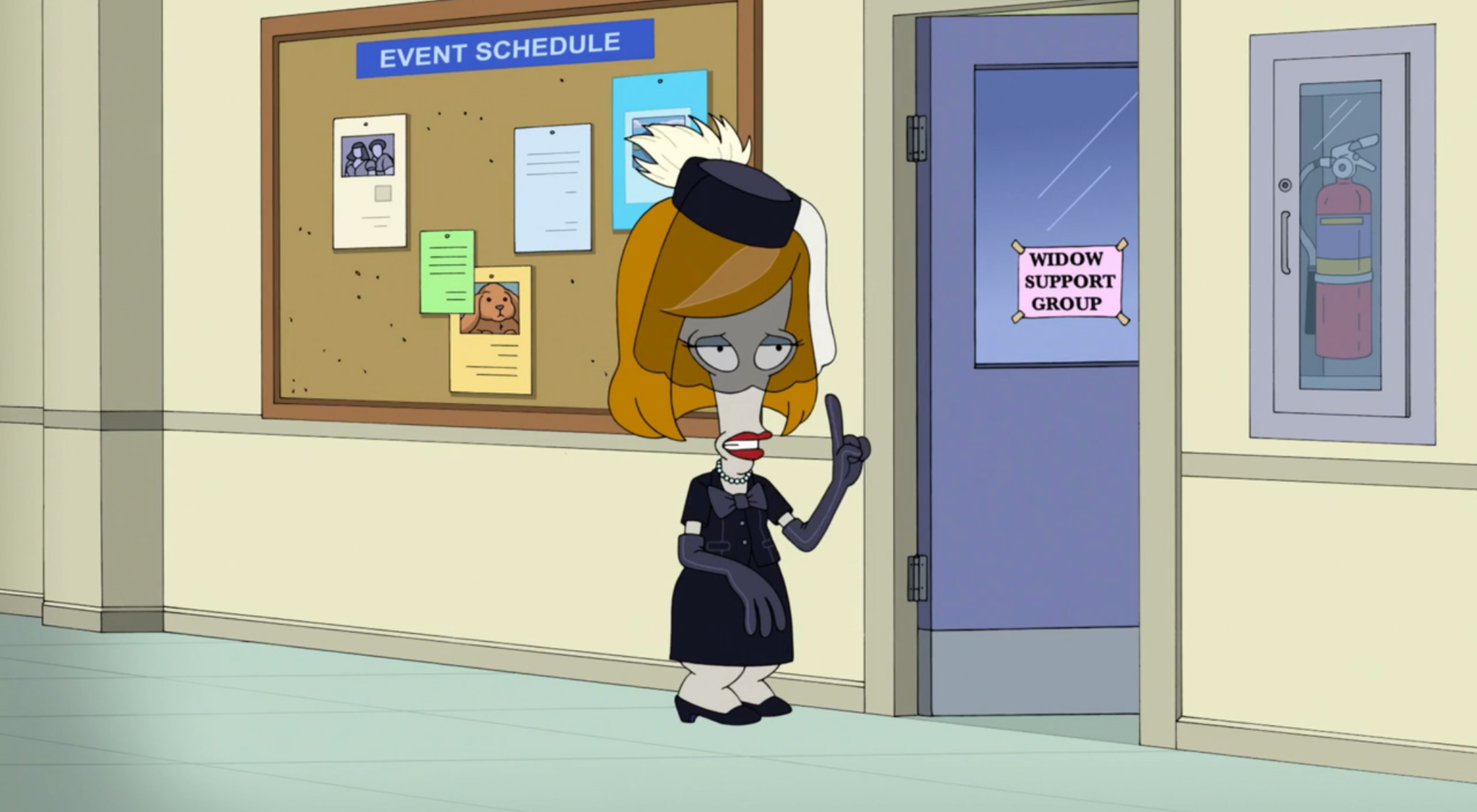 Roger Smith Widow’s Pique Blank Meme Template