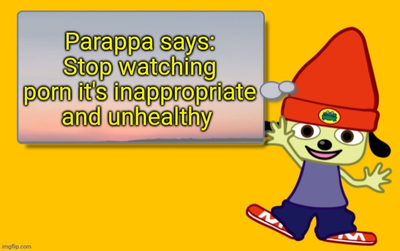Parappa be spitting straight fax | made w/ Imgflip meme maker