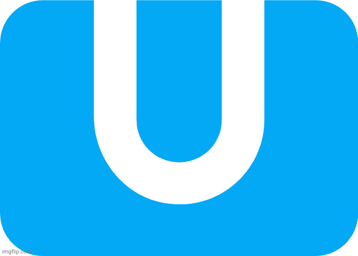 U Logo | image tagged in u logo | made w/ Imgflip meme maker