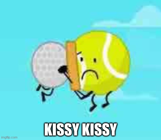 Kissy Kissy | KISSY KISSY | image tagged in bfdi,kissing,kiss,now kiss | made w/ Imgflip meme maker