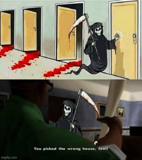 . | image tagged in you picked the wrong housr fool | made w/ Imgflip meme maker