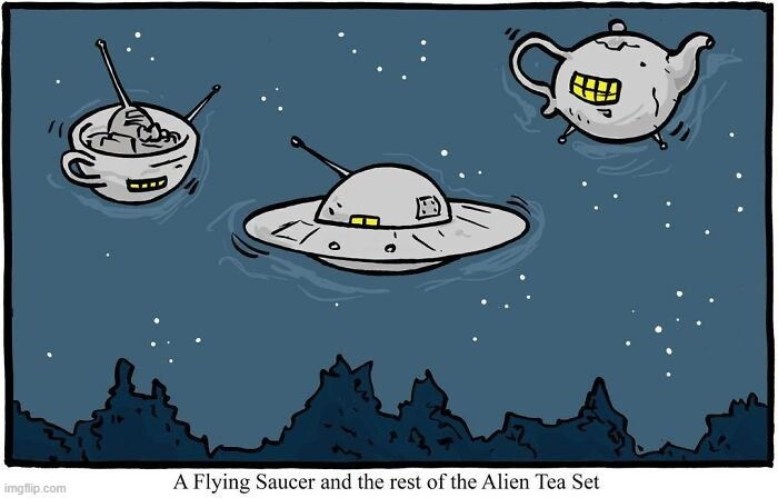 Flying Saucer | image tagged in comics | made w/ Imgflip meme maker