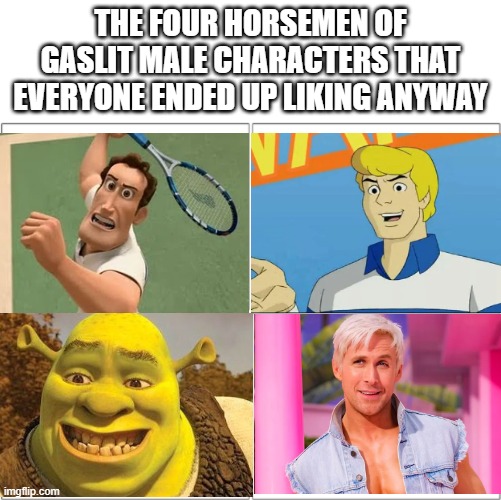 Version 2 | image tagged in the 4 horsemen of | made w/ Imgflip meme maker
