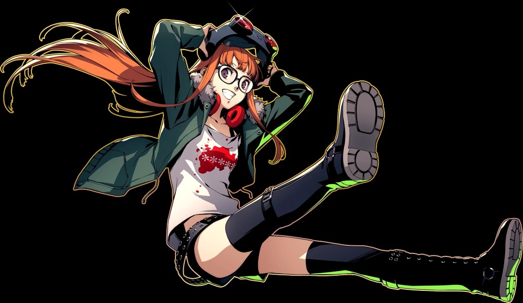 futaba jumping Blank Meme Template