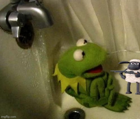 Kermit on Shower | image tagged in kermit on shower | made w/ Imgflip meme maker