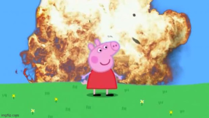 Epic Peppa Pig. | image tagged in epic peppa pig | made w/ Imgflip meme maker