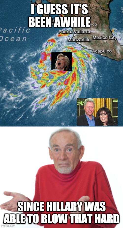 Blowing like the Wind | I GUESS IT'S BEEN AWHILE; SINCE HILLARY WAS ABLE TO BLOW THAT HARD | image tagged in hillary,leftists,liberals,democrats,monica lewinsky,bill | made w/ Imgflip meme maker