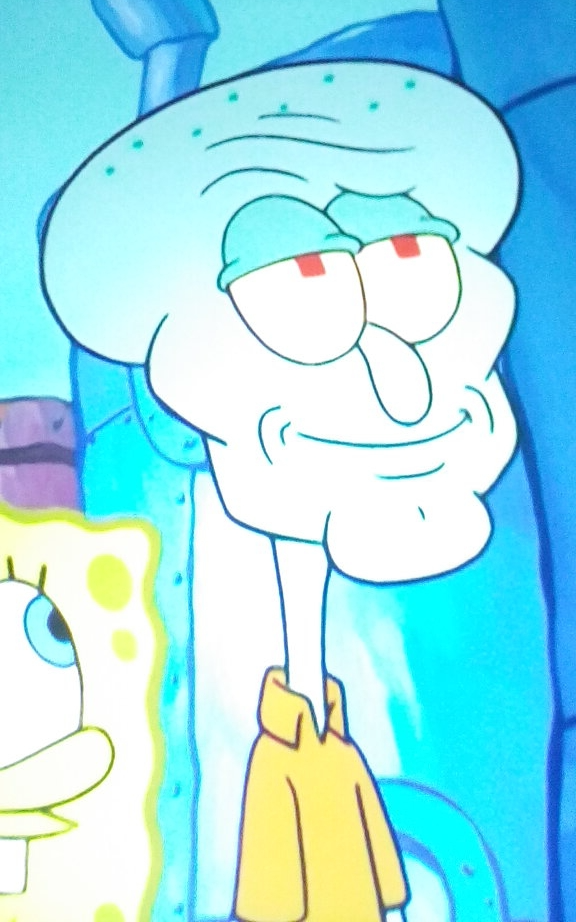 High Quality hunky squidward Blank Meme Template