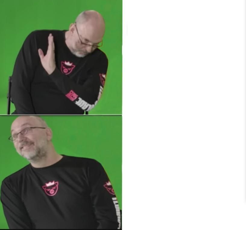 High Quality Technodad Blank Meme Template