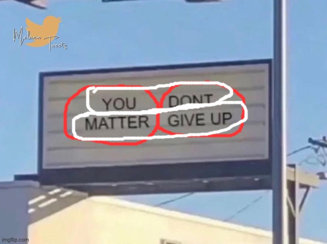 You do matter btw ;) | made w/ Imgflip meme maker