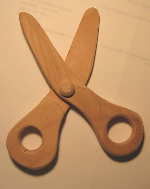 Wood scissor Blank Meme Template