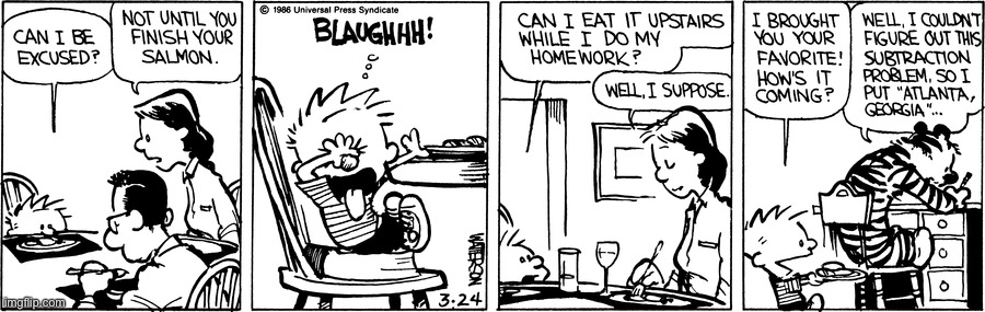 Calvin and Hobbes | made w/ Imgflip meme maker