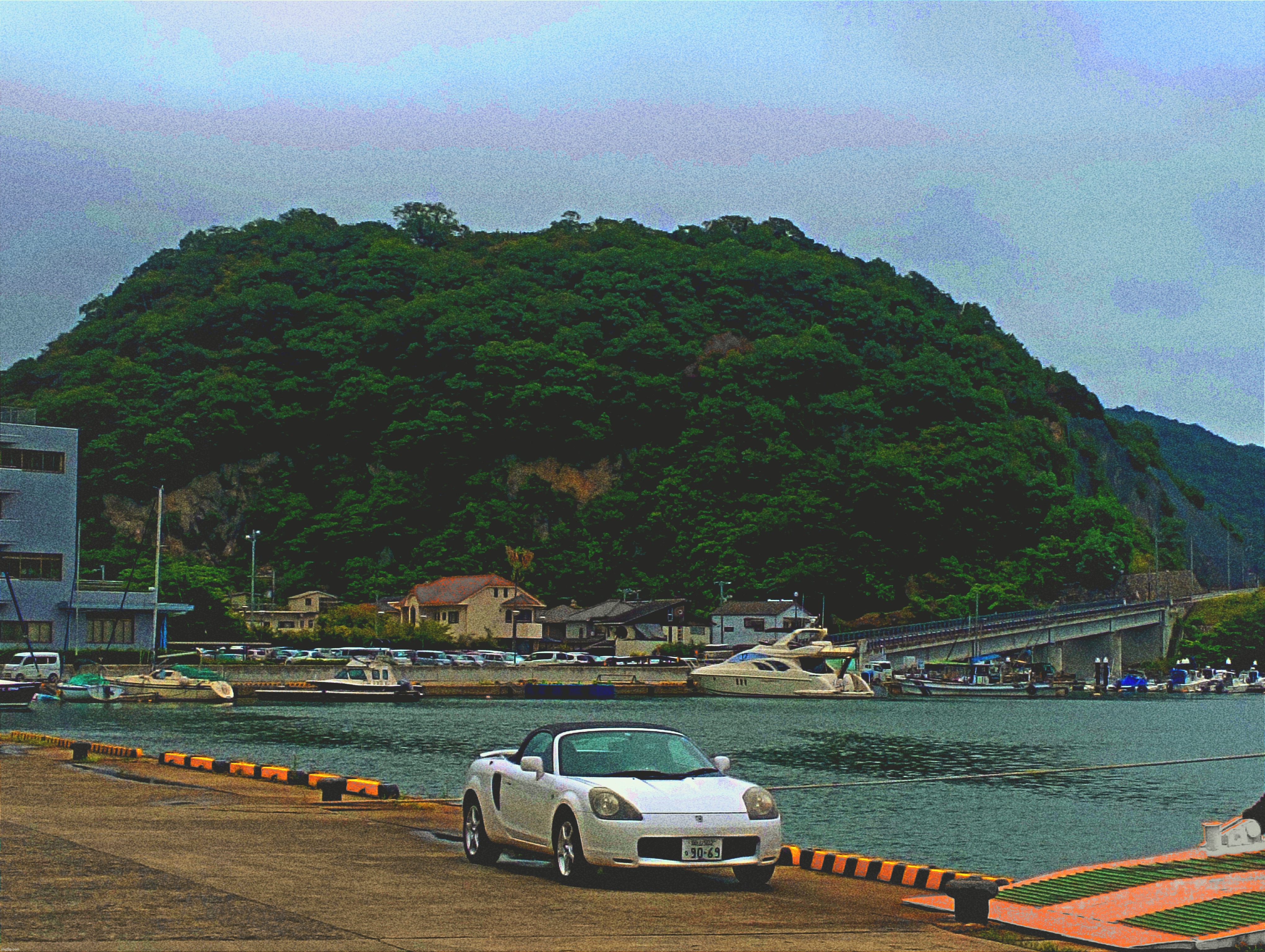 A Porsche in a port | made w/ Imgflip meme maker