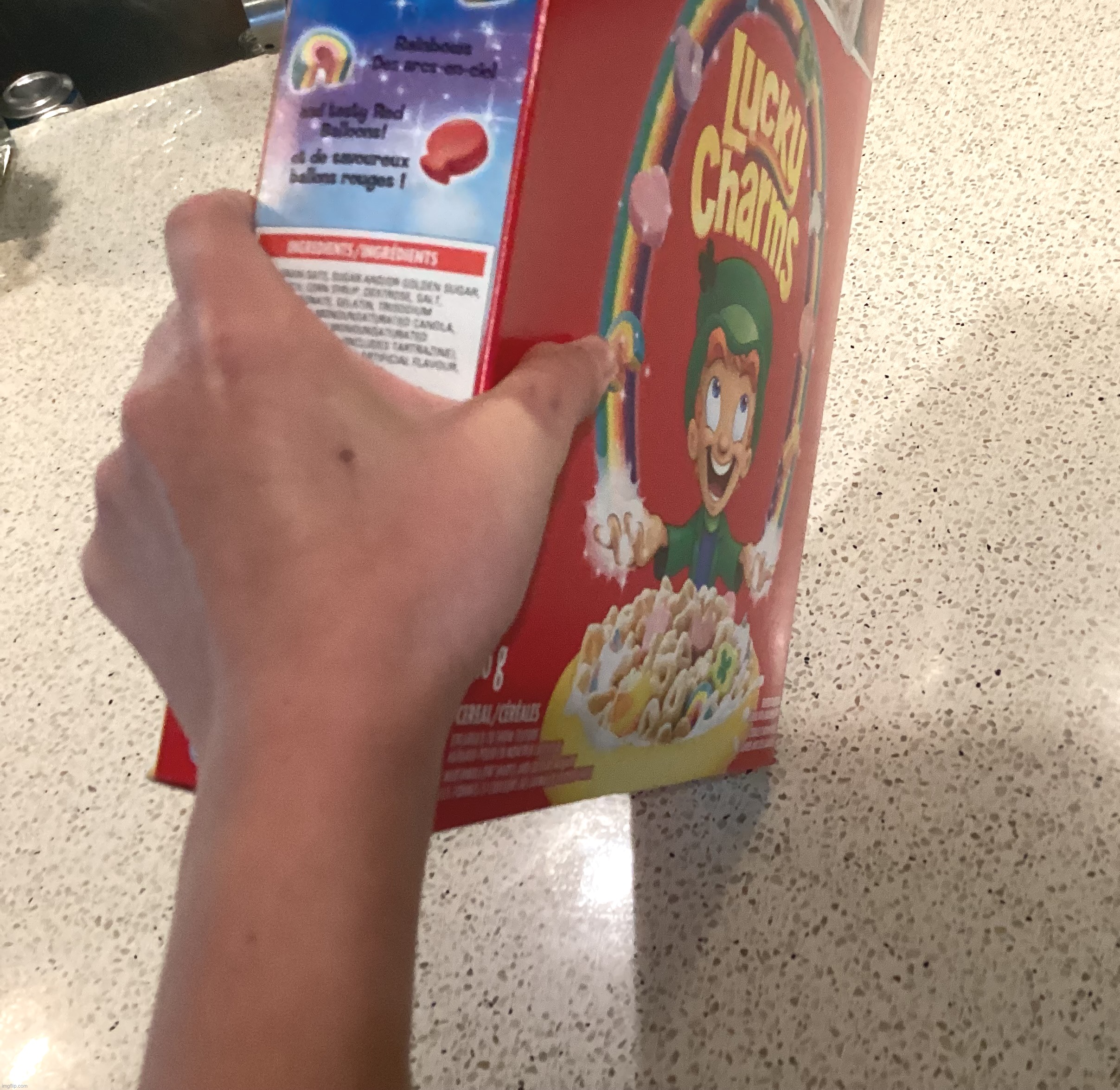 The hope cereal (chara i swear to god if you-) | made w/ Imgflip meme maker