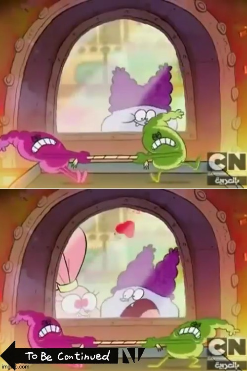 This bunny loved chowder | image tagged in chowder,cartoon network,to be continued,love story | made w/ Imgflip meme maker