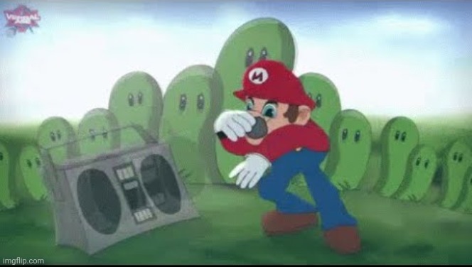 Mario Beatboxing | image tagged in mario beatboxing | made w/ Imgflip meme maker