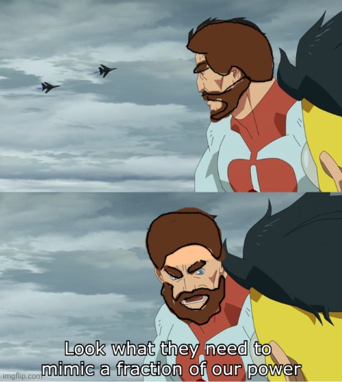Nah but seriously, Trash Can Man is super powerful | image tagged in fraction of our power | made w/ Imgflip meme maker