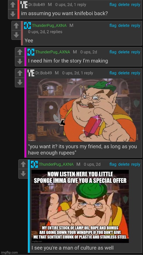 I can literally hear it in his voice lol | made w/ Imgflip meme maker