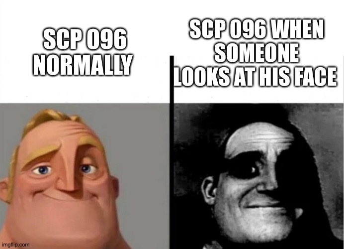 Scp 096 when someone sees his face - iFunny Brazil