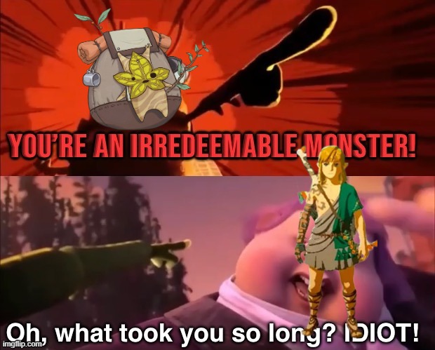 You're an irredeemable Monster | image tagged in you're an irredeemable monster | made w/ Imgflip meme maker